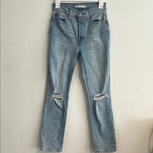 Levi’s Wedgie Straight Jeans 25 x 28